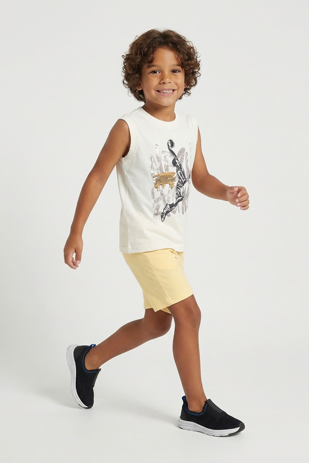 Shorts-inf1-3nas-malha-ciclista-liso-ama-amarelo-claro-1