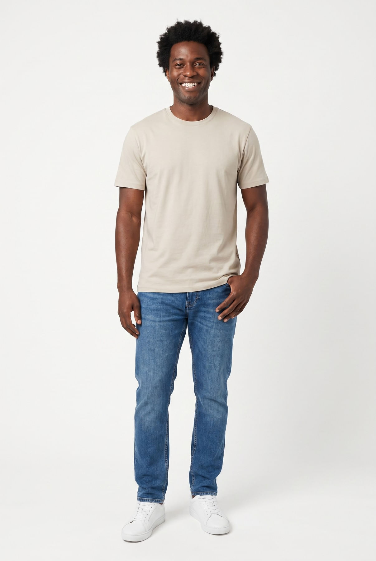 Camiseta-masc-gola-c-feather-grey-bege-medio-P