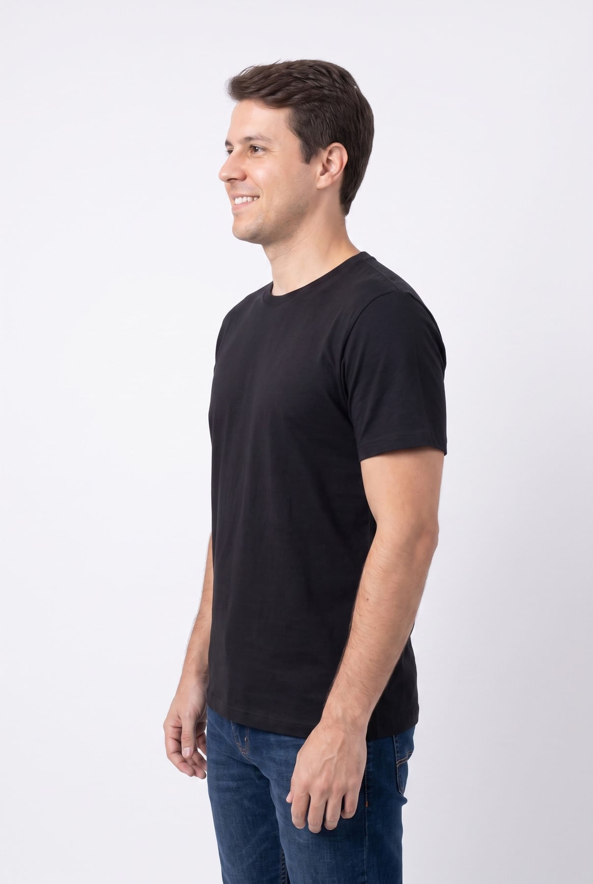 Camiseta-masc-gola-c-preto-preto-P