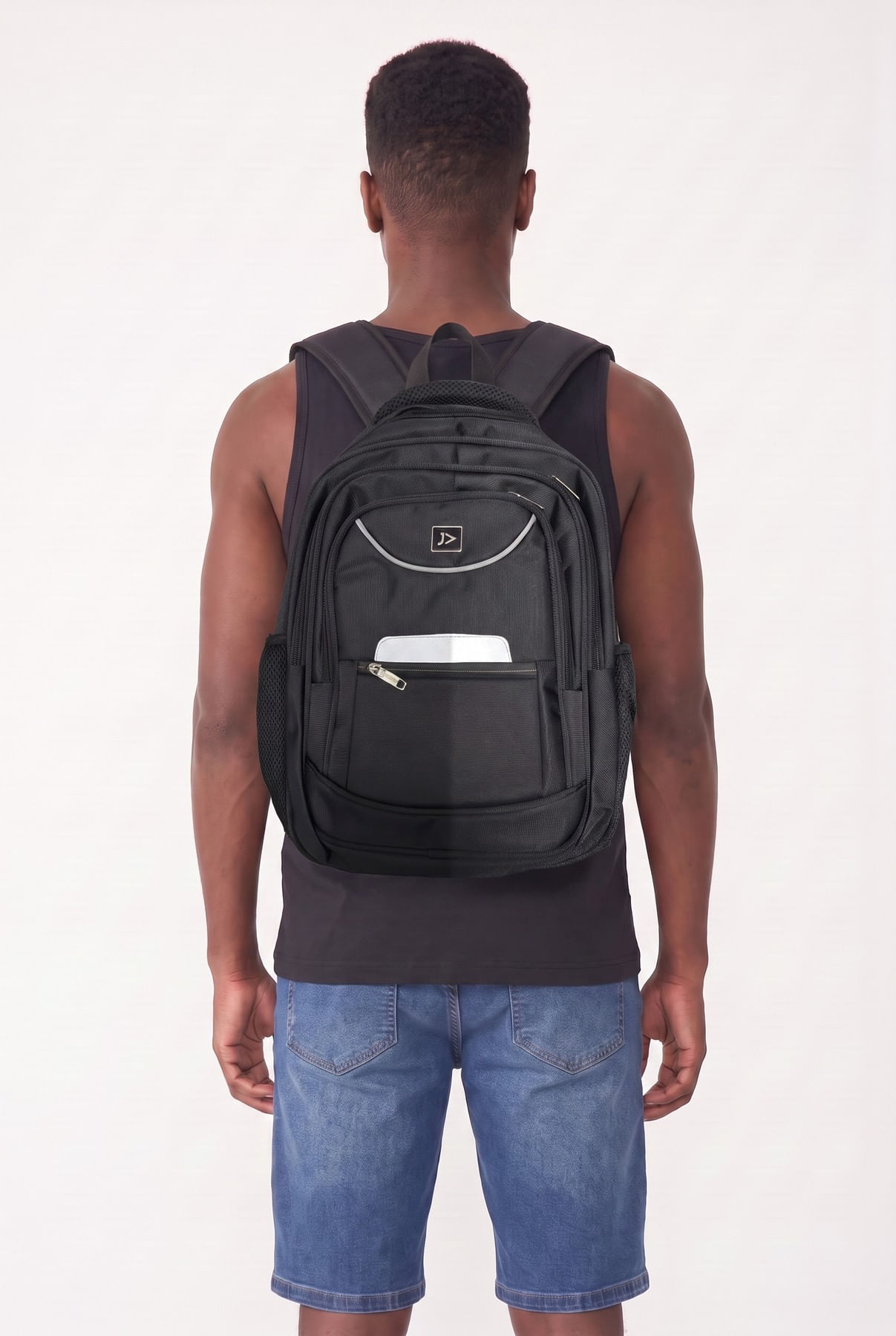 Mochila-Masculina-Caedu-em-Poliester-Preta